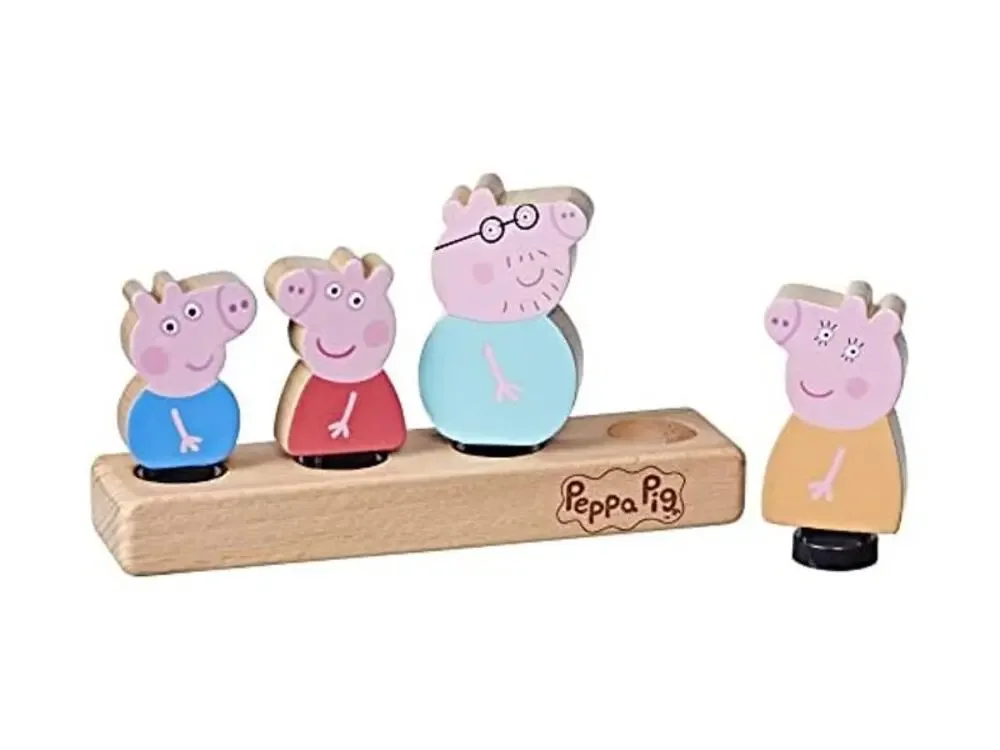 Peppa Pig World Of Wood peppa and Family Wooden Figures